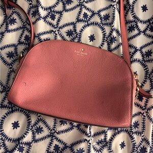Kate Spade Pink Crossbody Bag with Sleek Minimalist Design